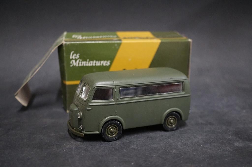 Fourgons militaires Solido Peugeot D4 A - 1/43 - TOP, Enlèvement ou Envoi, Solido
