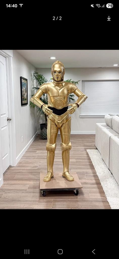 Life size,star trooper,,wal E,Tesla optimus...., Tuin en Terras, Tuinbeelden, Ophalen