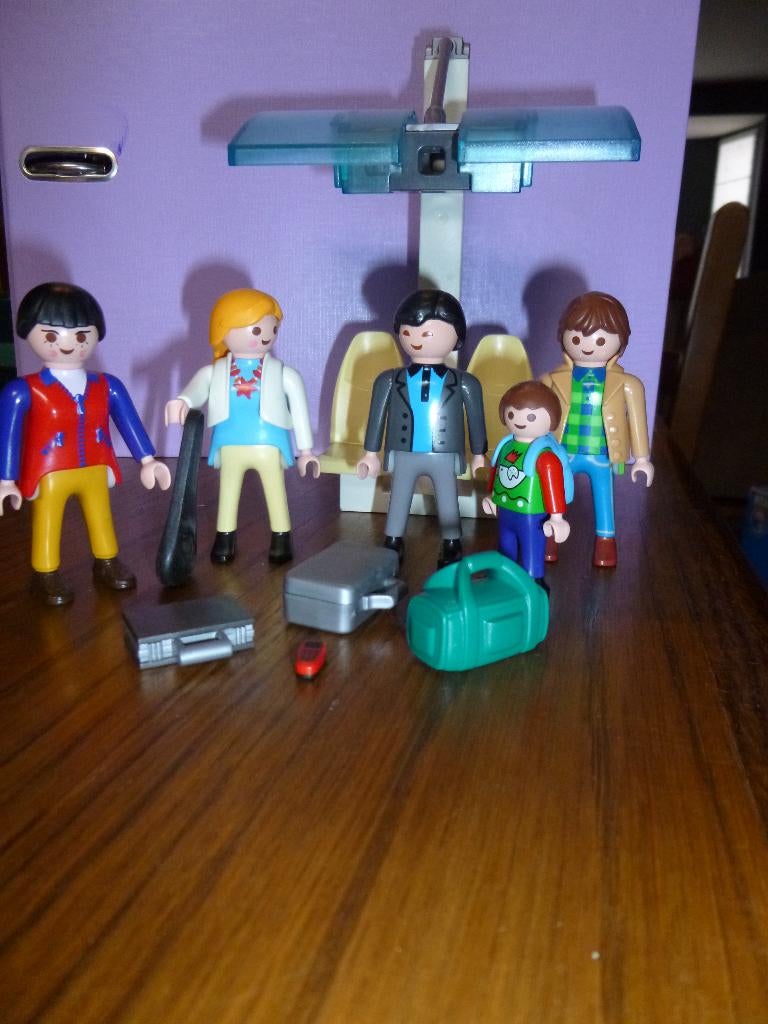 Voyageurs et arrêt de bus Playmobil 3171, Enlèvement ou Envoi, Utilisé