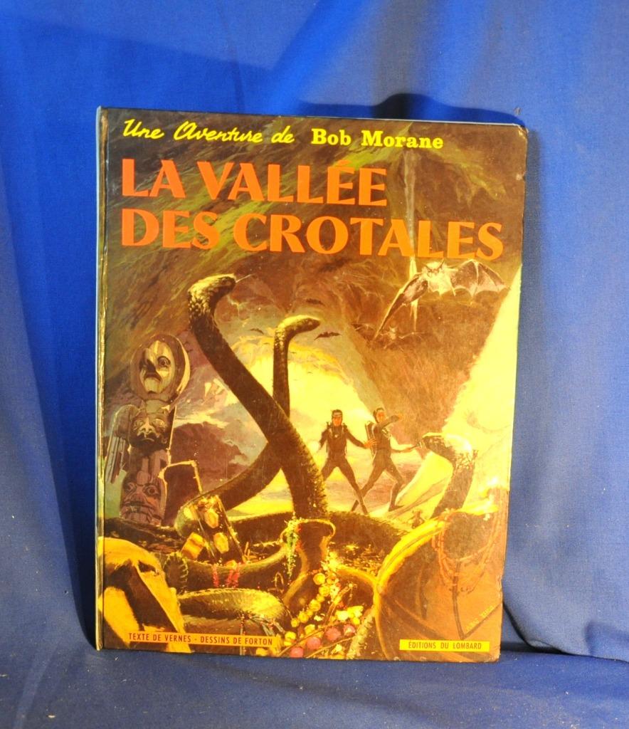 livre bd bob morane la vallée des crotales (x2053), Une BD, Enlèvement ou Envoi, Utilisé