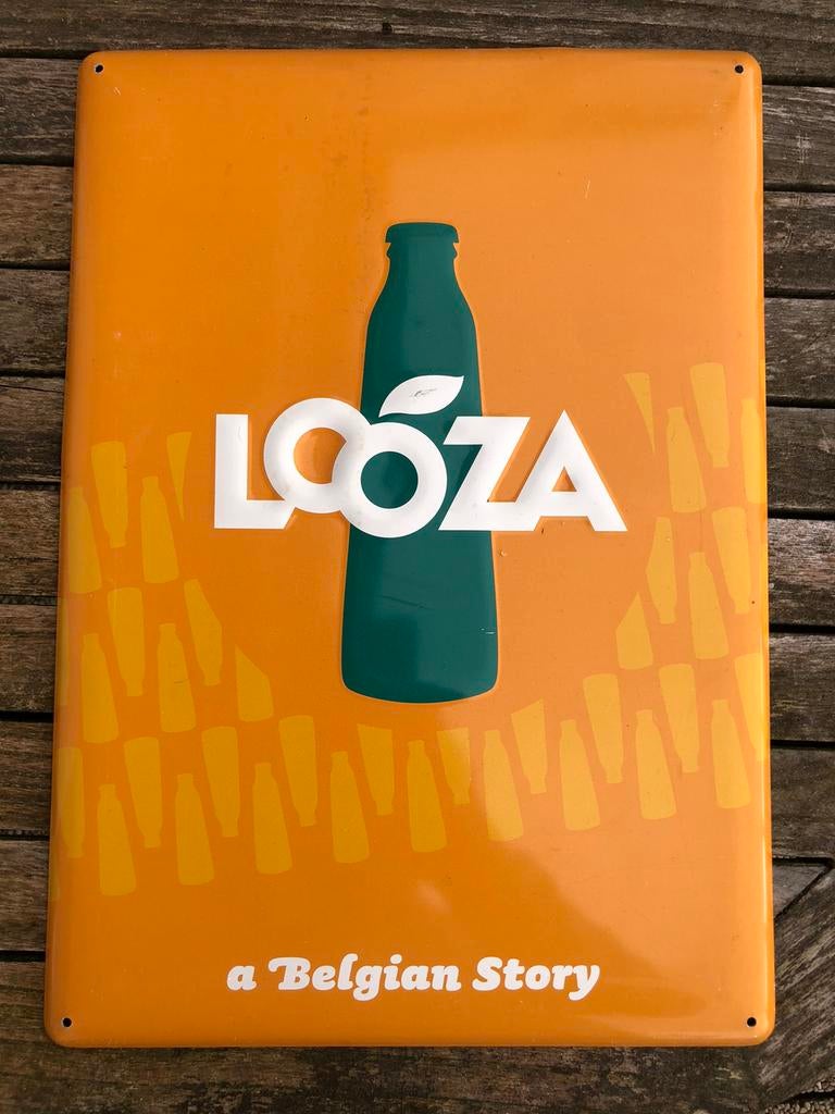 Panneau publicitaire Looza., Collections, Enlèvement, Comme neuf, Panneau publicitaire