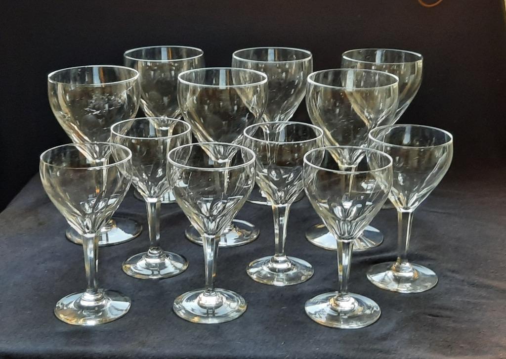 Verreries Doyen ,12 verres modèle atlas., Enlèvement ou Envoi