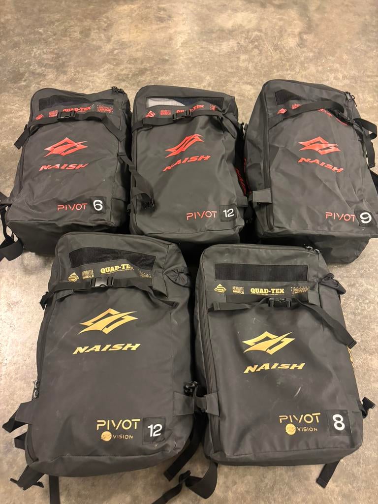 Naish kites te koop. 12m,10m,9m,8m,6m, Ophalen, Nieuw, 12 m², Kite
