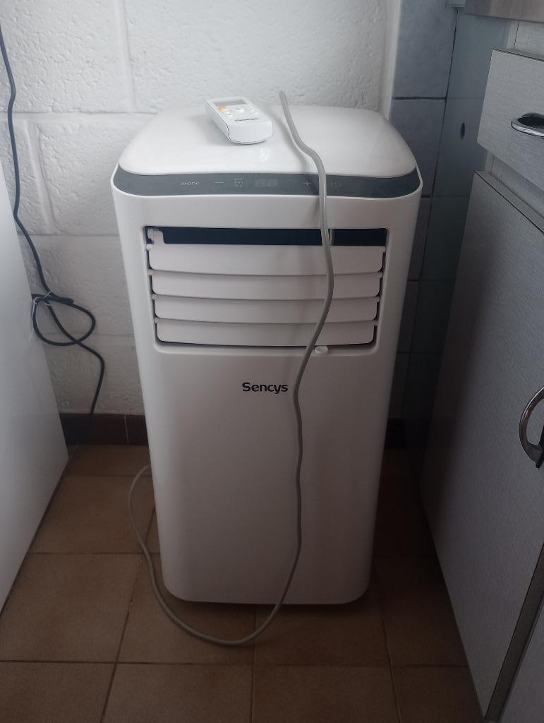 Sencys mobiele airco, Electroménager, Refroidissement et Déshumidification, Classe énergétique A ou plus économe, Moins de 60 m³
