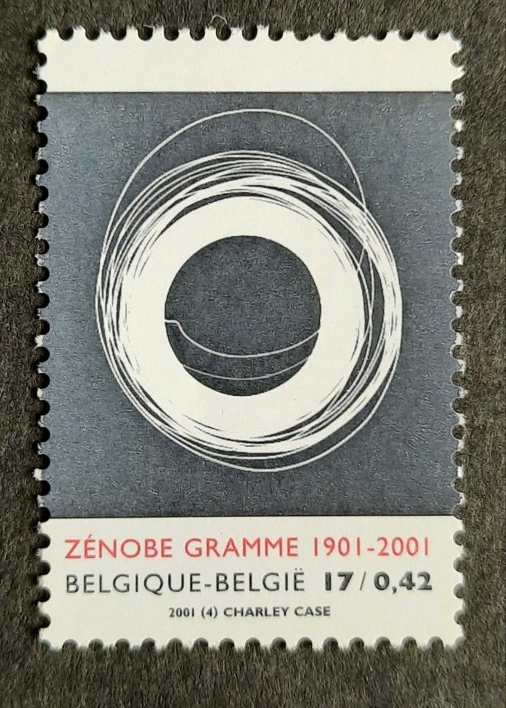 België: OBP 2978 ** Zénobe Gramme 2001., Frankeerzegel, Ophalen of Verzenden, Zonder stempel, Postfris