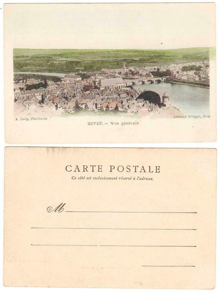 F_Givet_F08_12 CPA_cartes postales anciennes de France, Ophalen of Verzenden, 1920 tot 1940, Ongelopen, Frankrijk