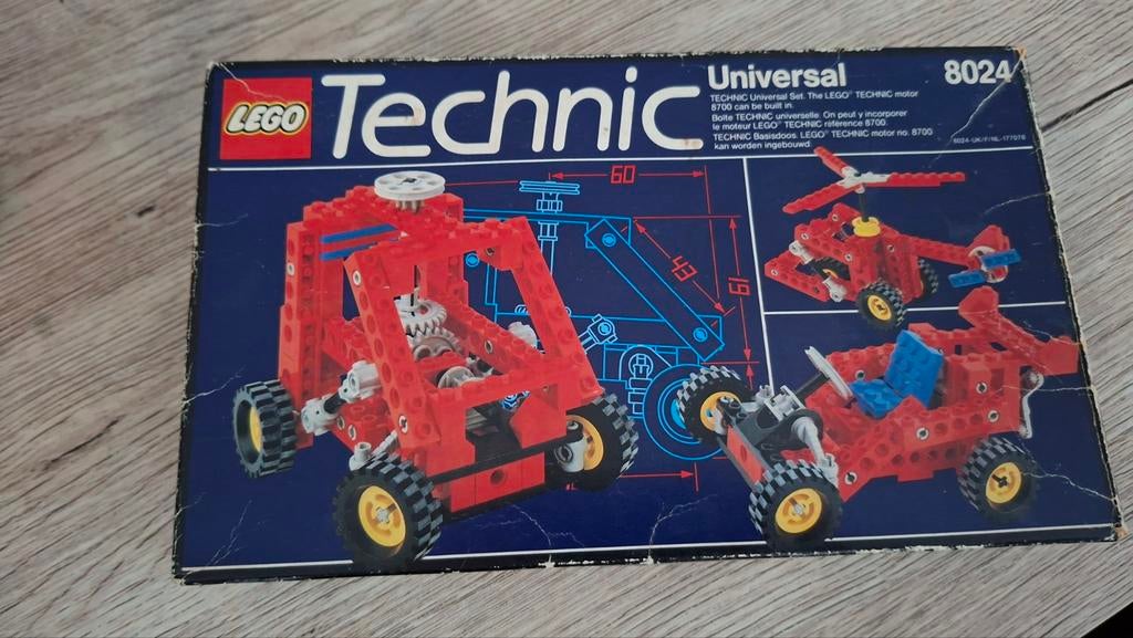 Lego technic 8024, Ophalen of Verzenden, Lego