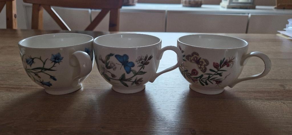 tasses et sauces Portmeirion (12 pièces) pour 45 euros, Enlèvement