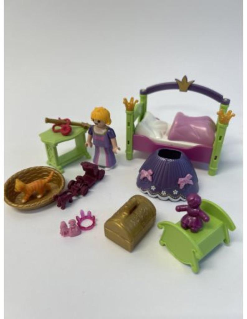 PLAYMOBIL Princess: Slaapkamer Van De Prinses, Kinderen en Baby's, Speelgoed | Playmobil, Zo goed als nieuw, Princess, Ophalen of Verzenden