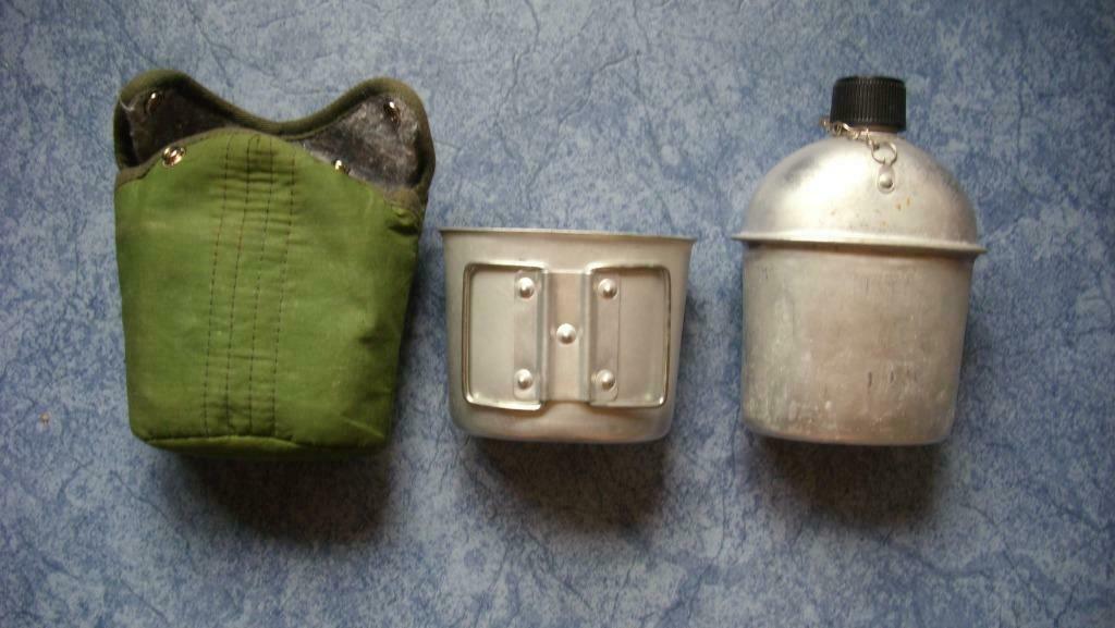 Ancienne gourde militaire complète, Collections, Enlèvement ou Envoi, Utilisé, Autres types