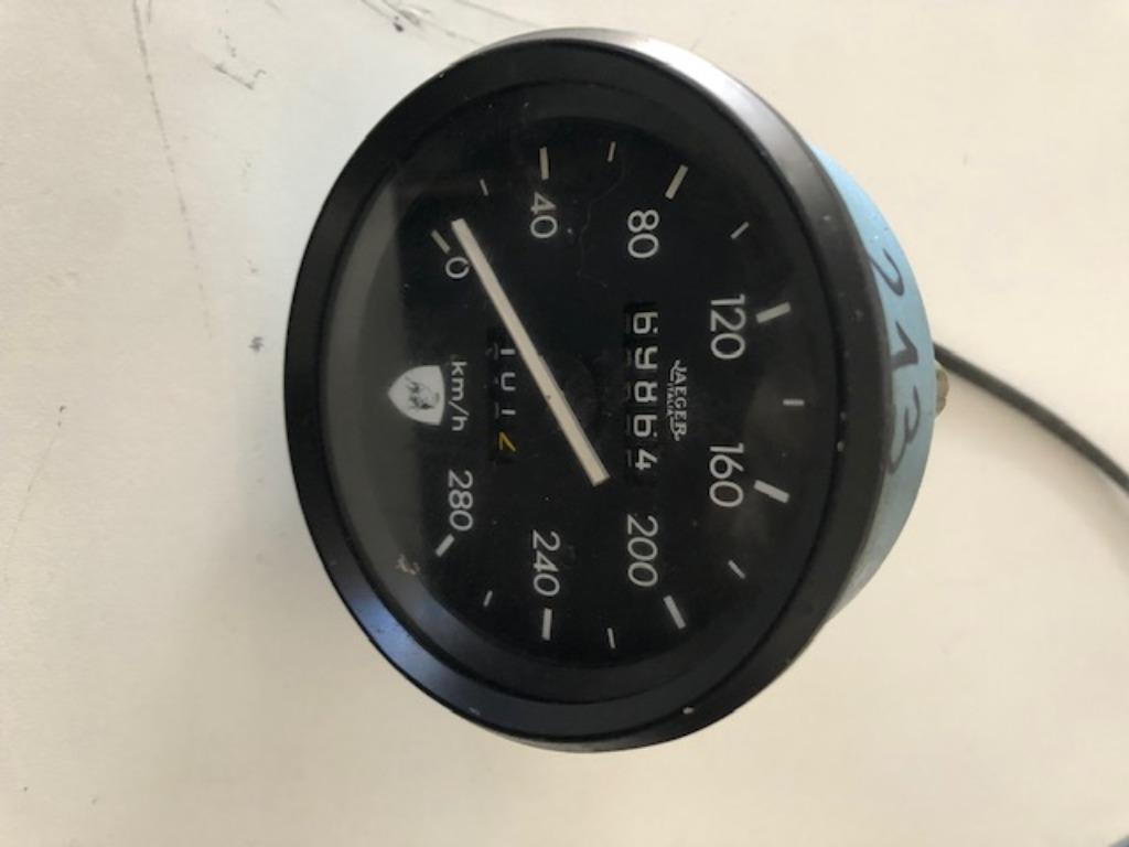 Snelheidsmeter voor Lamborghini Urraco, Ophalen of Verzenden, Gebruikt, Overige automerken