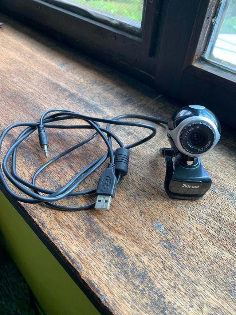 Trust webcam, Ophalen of Verzenden, Zo goed als nieuw, Trust, Windows