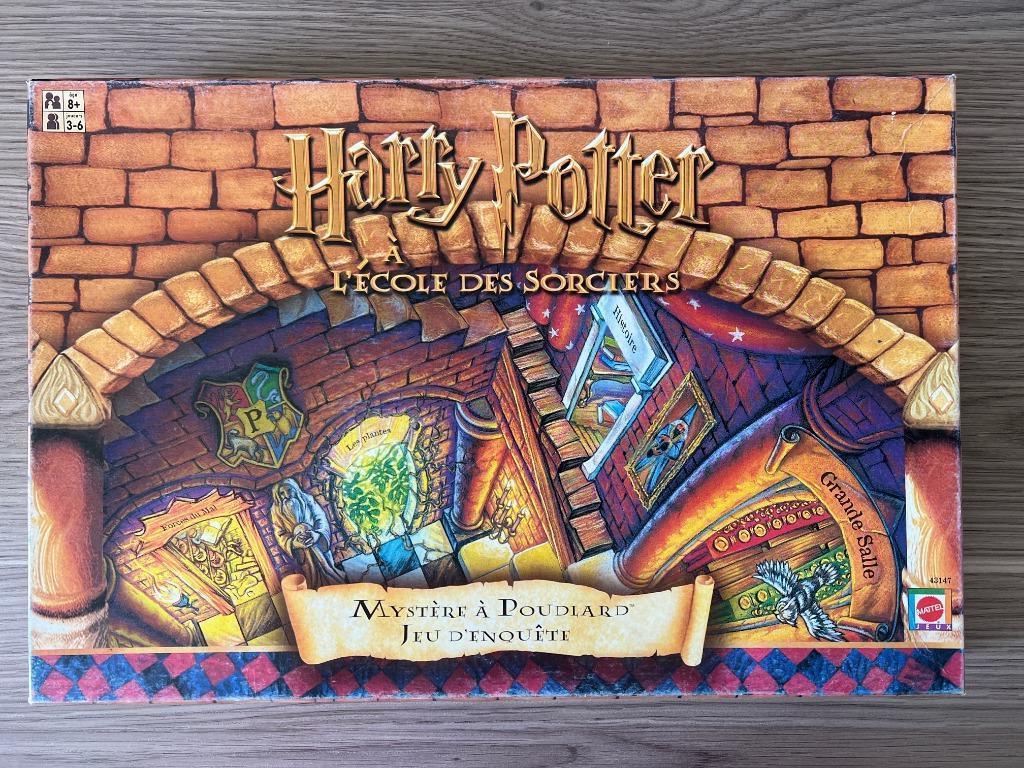 Jeu de société Harry Potter Mystère à Poudlard - Mattel 2001, Verzamelen, Harry Potter, Ophalen of Verzenden, Gebruikt, Spel