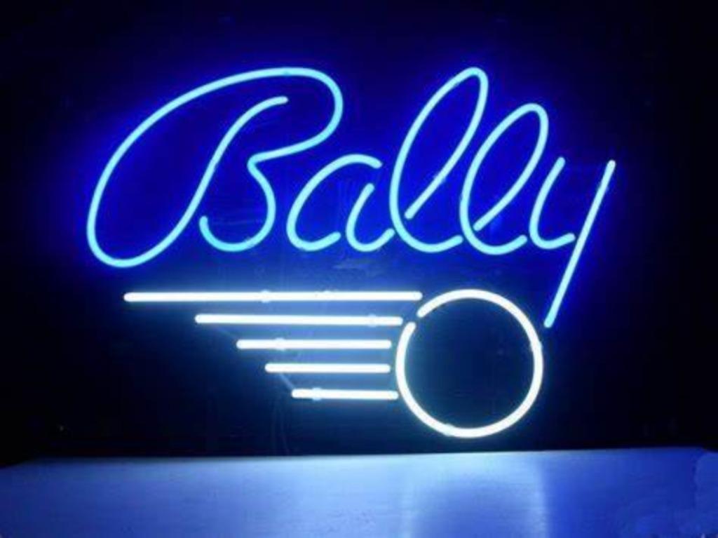 Bally flipper pinball neon mancave gameroom stern williams, Enlèvement ou Envoi, Neuf, Table lumineuse ou lampe (néon)