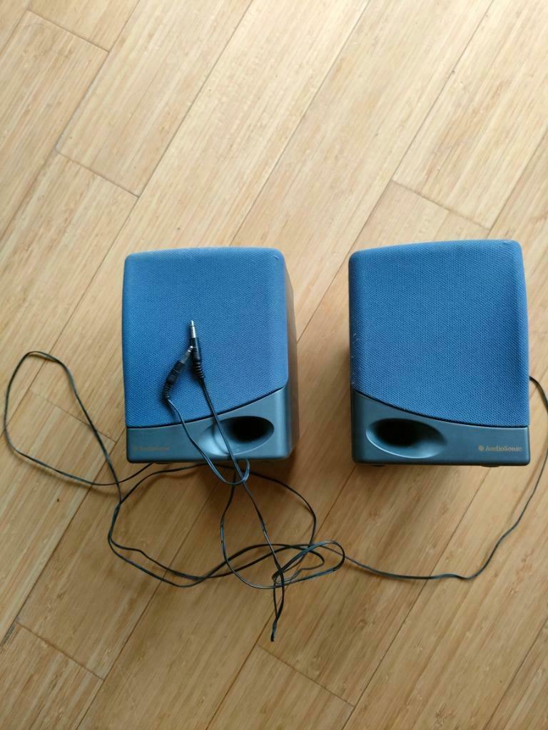 Petites enceintes Audiosonic (EN available), TV, Hi-fi & Vidéo, Enlèvement
