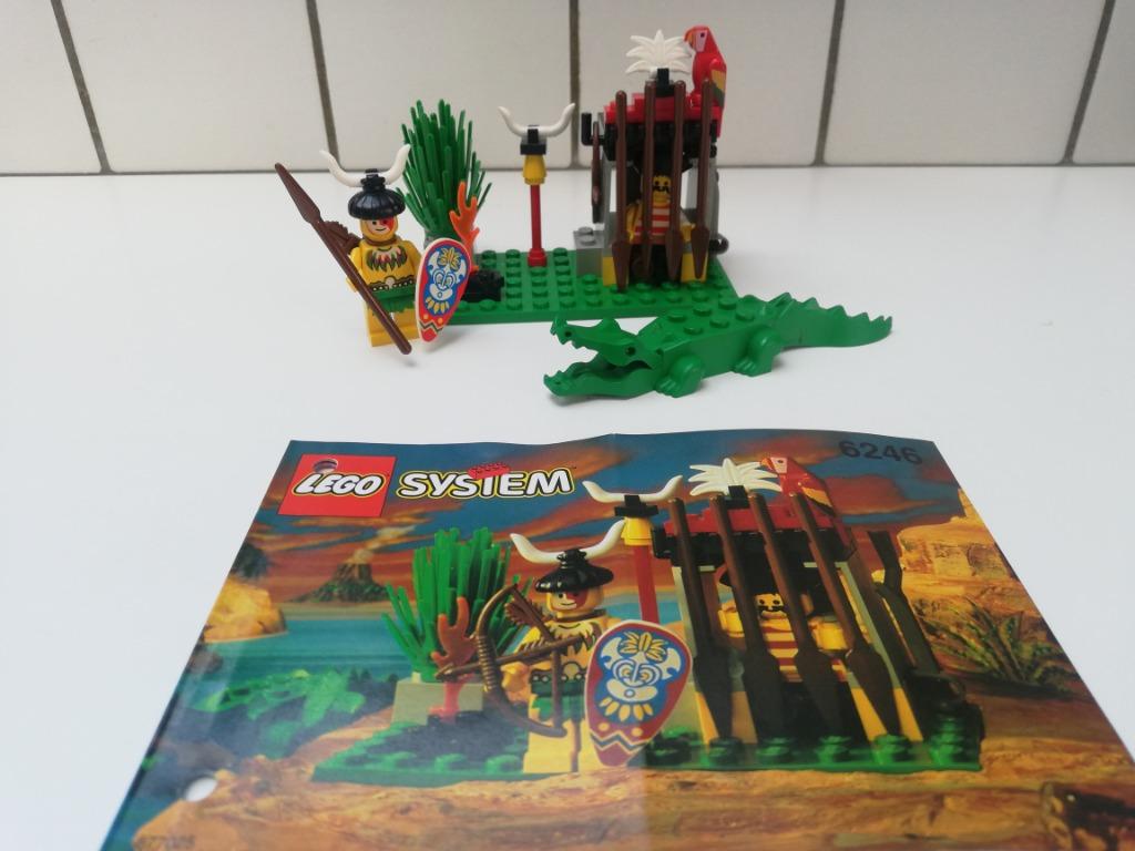 lego 6246 piraten Crocodile Cage, Ophalen of Verzenden, Gebruikt, Complete set, Lego