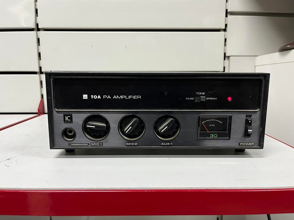 TOA TA-303 Vintage versterker - 30W RMS - Gemaakt in Japan, Audio, Tv en Foto, Ophalen of Verzenden, Gebruikt