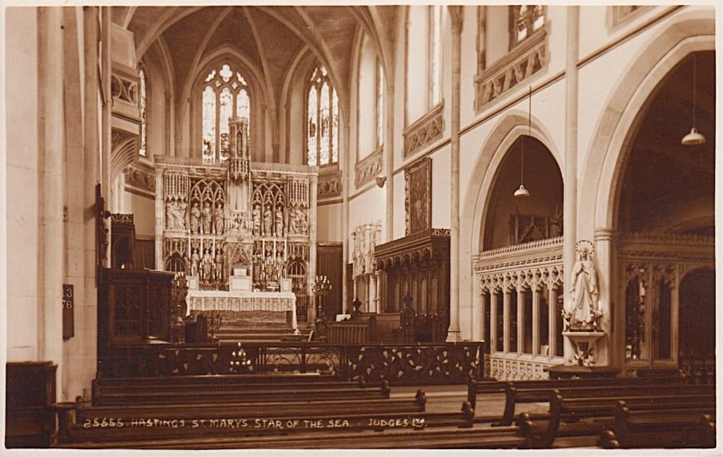 UK - Hastings: St. Marys Star of the Sea, Verzenden, Ongelopen, Engeland