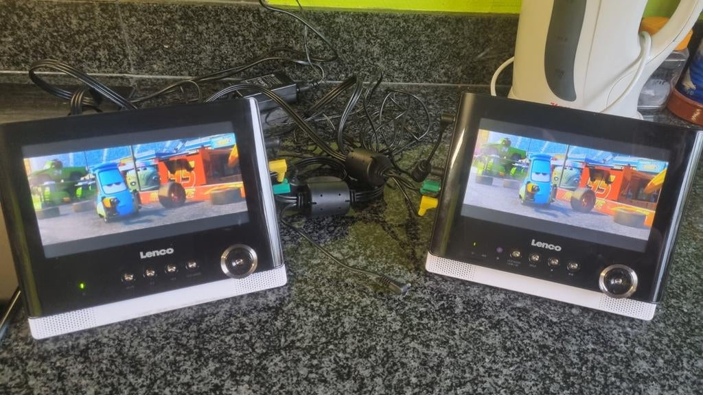 Draagbare dvd speler voor in auto    afhaalprijs 30€ ipv 40€, Audio, Tv en Foto, Draagbaar, Zo goed als nieuw, Ophalen, Overige merken