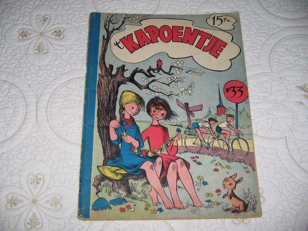 ' t Kapoentje nr 33 - eerste druk, Eén stripboek, Verzenden, Gelezen