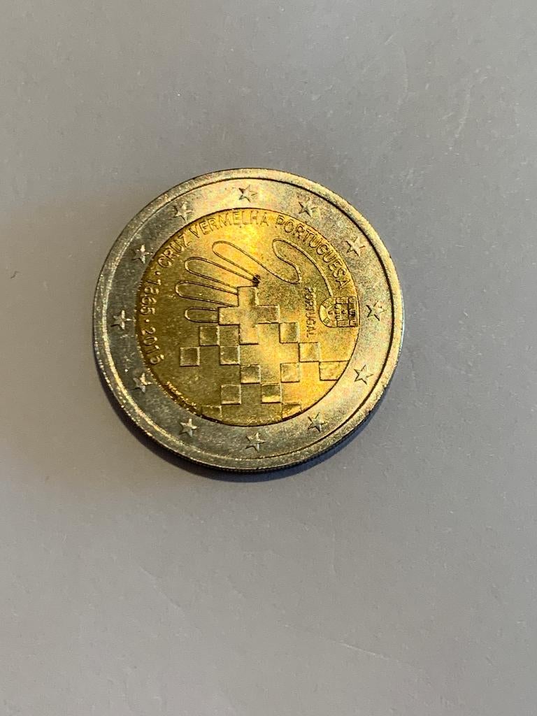 2 euro Portugal 2015 Rode Kruis, Postzegels en Munten, Munten | Europa | Euromunten, Ophalen of Verzenden, Portugal, 2 euro, Losse munt
