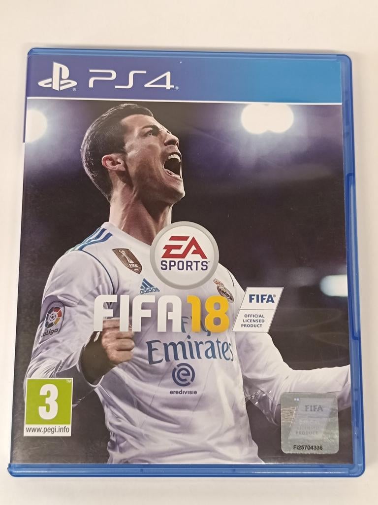 Ps4 Fifa 18, Ophalen of Verzenden, Zo goed als nieuw