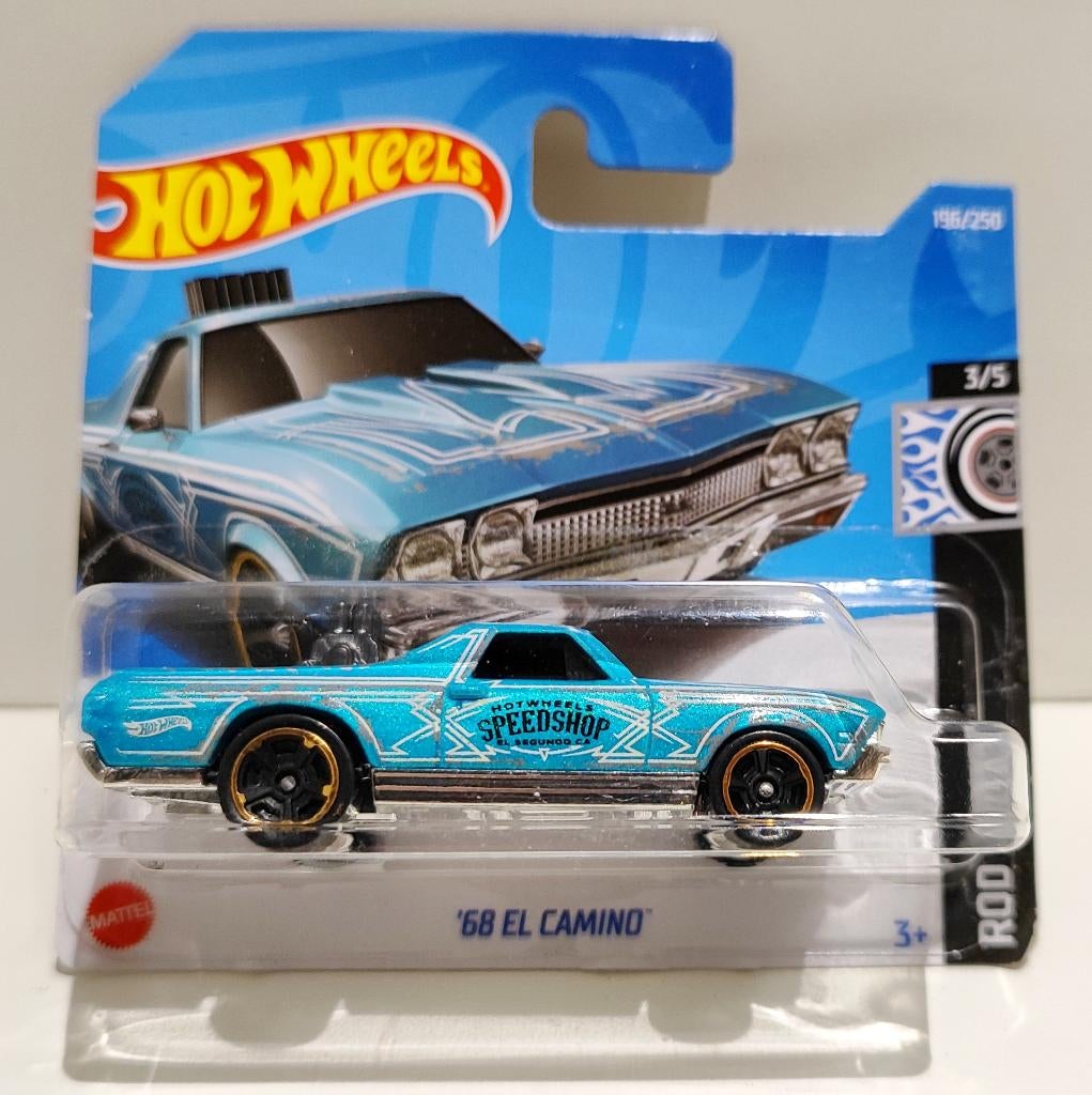 Hot Wheels '68 El Camino 'Speed Shop El Segundo' (2022), Enlèvement ou Envoi