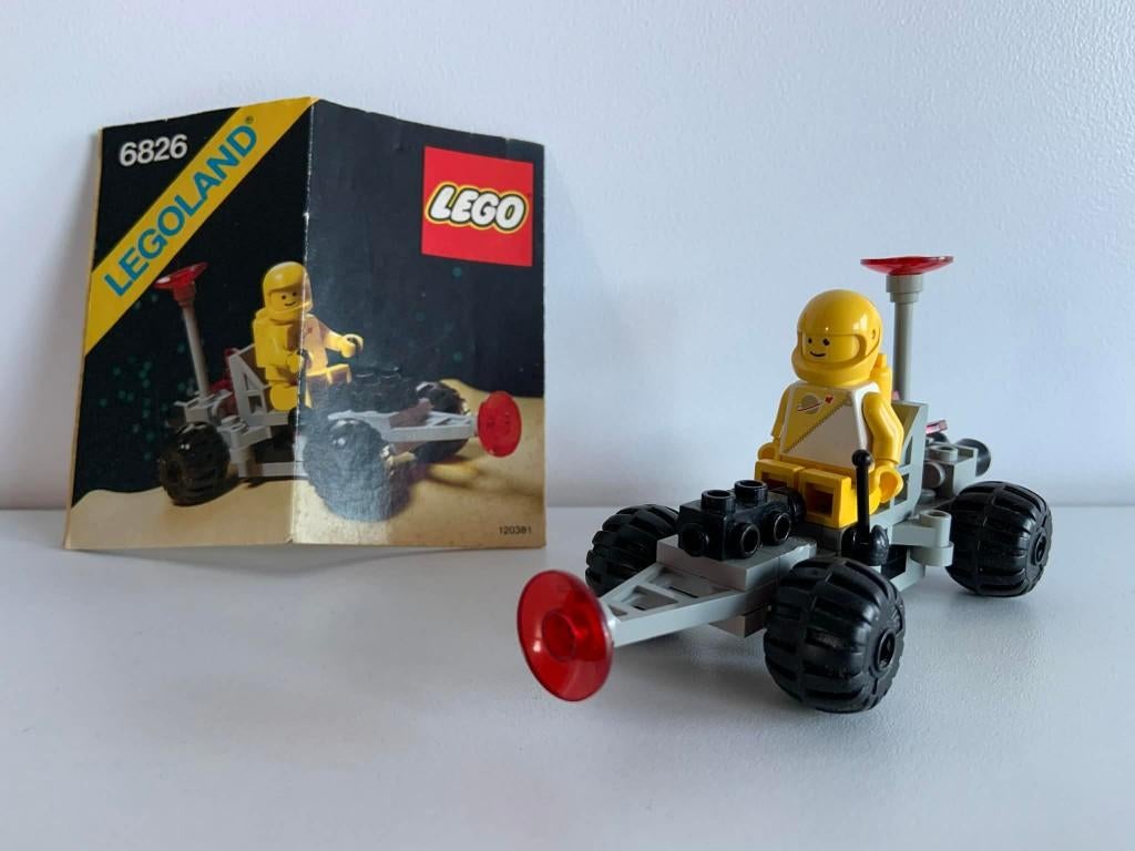 Lego set 6826 crater crawler, Ophalen of Verzenden, Gebruikt, Complete set, Lego