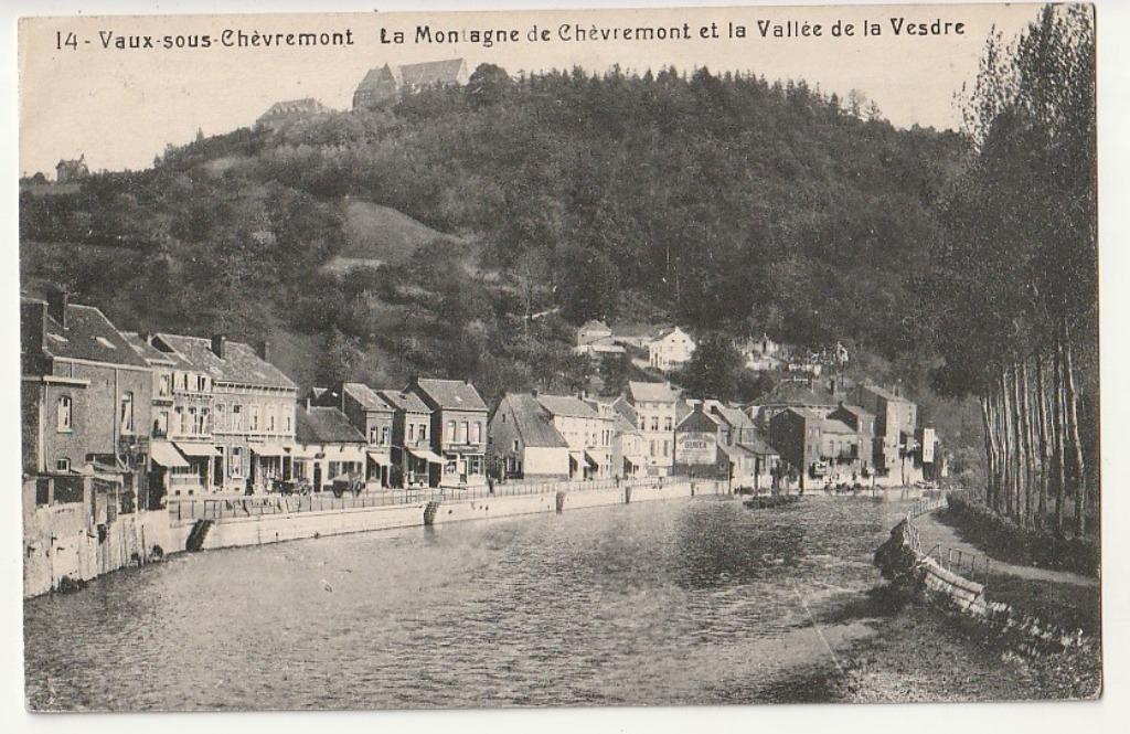 Vaux-sous-Chèvremont La Montagne et la Vallée de la Vesdre, Envoi, Affranchie, Liège