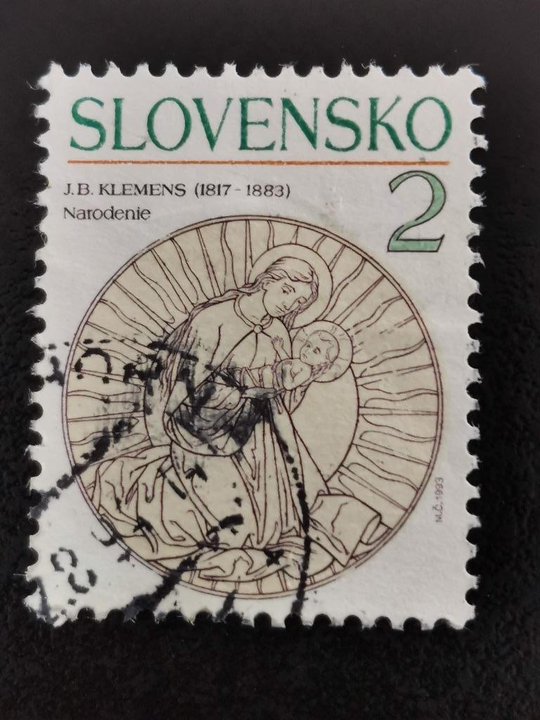 Slovakije 1993 - Kerstmis, Ophalen of Verzenden, Overige landen, Gestempeld
