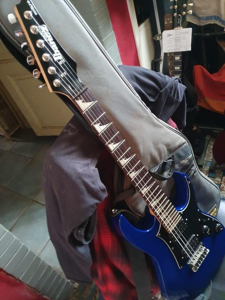 2 guitares de voyage (adultes ou enfants) Ibanez et J&D, Musique & Instruments, Enlèvement, Utilisé, Solid body, Autres marques