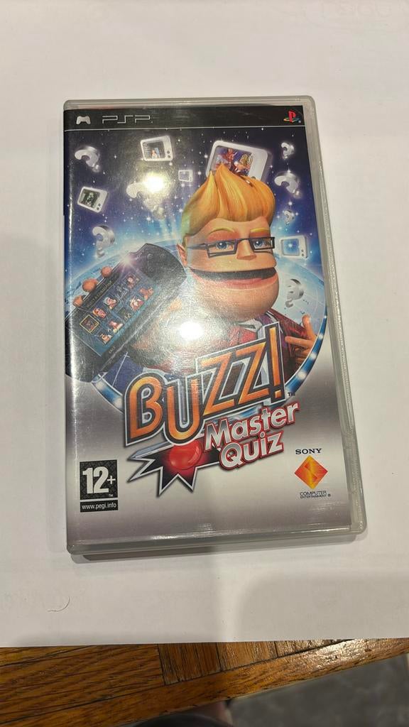 Buzz! Master Quiz - PSP, Enlèvement ou Envoi, Comme neuf, Puzzle et Éducatif, À partir de 12 ans