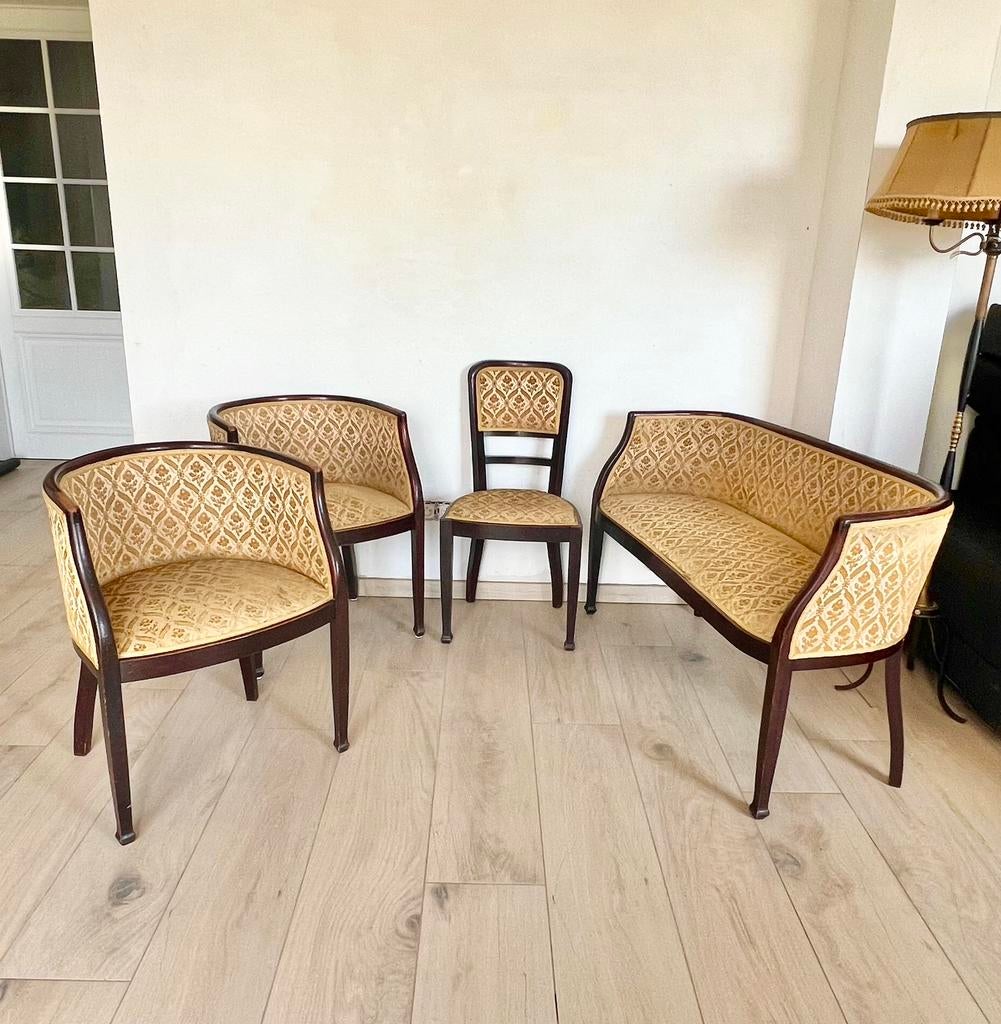 Set van antieke meubels art deco, Ophalen
