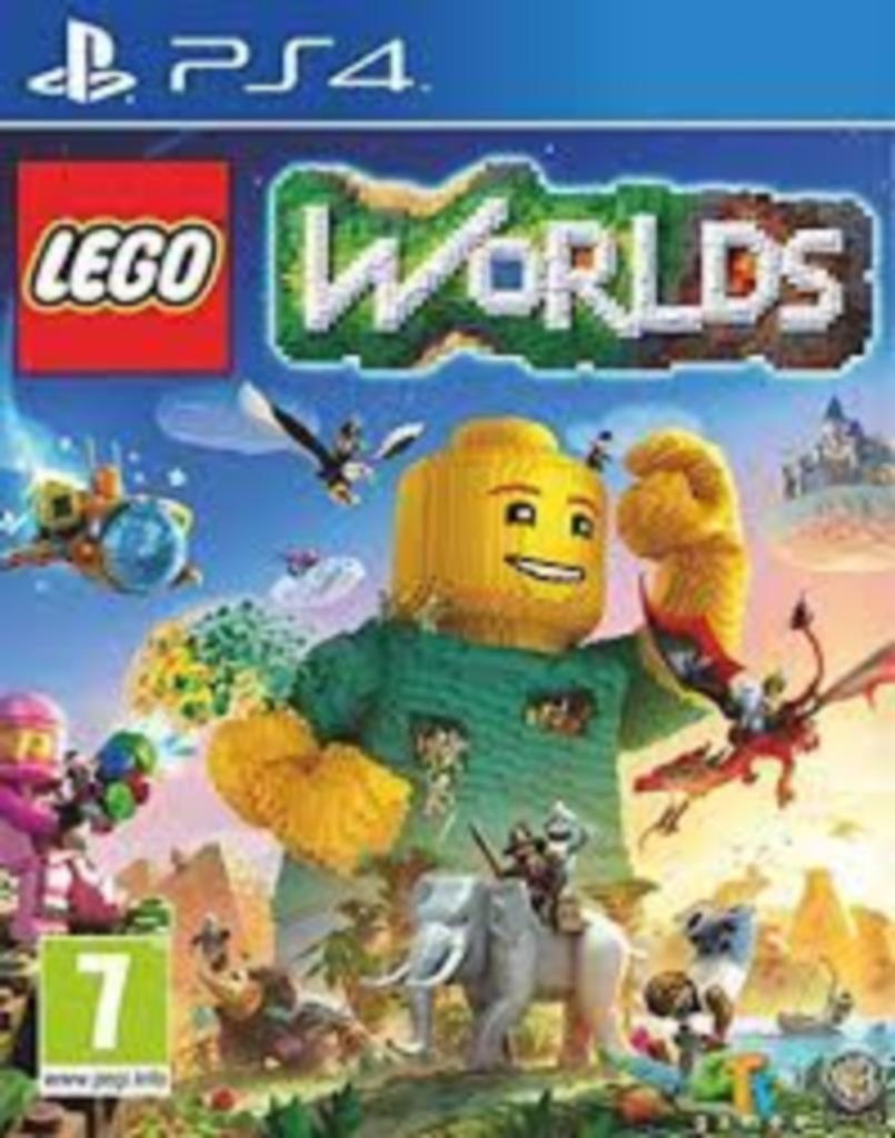 Lego Worlds (PS4)., Online, Enlèvement ou Envoi, 2 joueurs, À partir de 7 ans