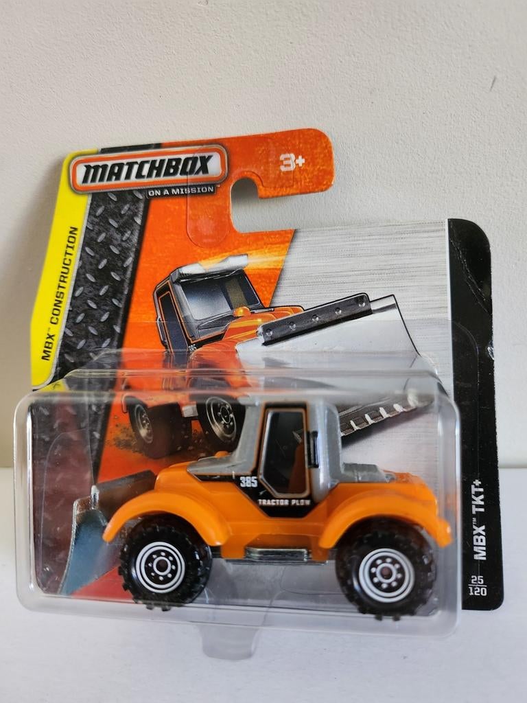 Matchbox TKT Tractor Plow (2014), Enlèvement ou Envoi, Neuf