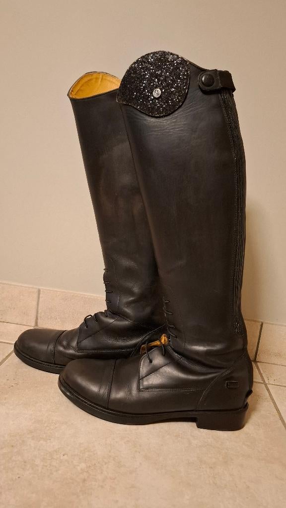 Rijlaarzen QHP (maat 40), Dieren en Toebehoren, Paardrijkleding, Gebruikt, Dames, Kinderen, Schoeisel, Springen, Ophalen