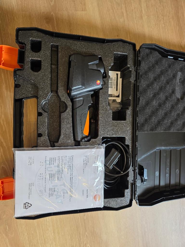 Testo 868 Infraroodcamera – Zo goed als nieuw, Ophalen of Verzenden, Gebruikt, Temperatuur