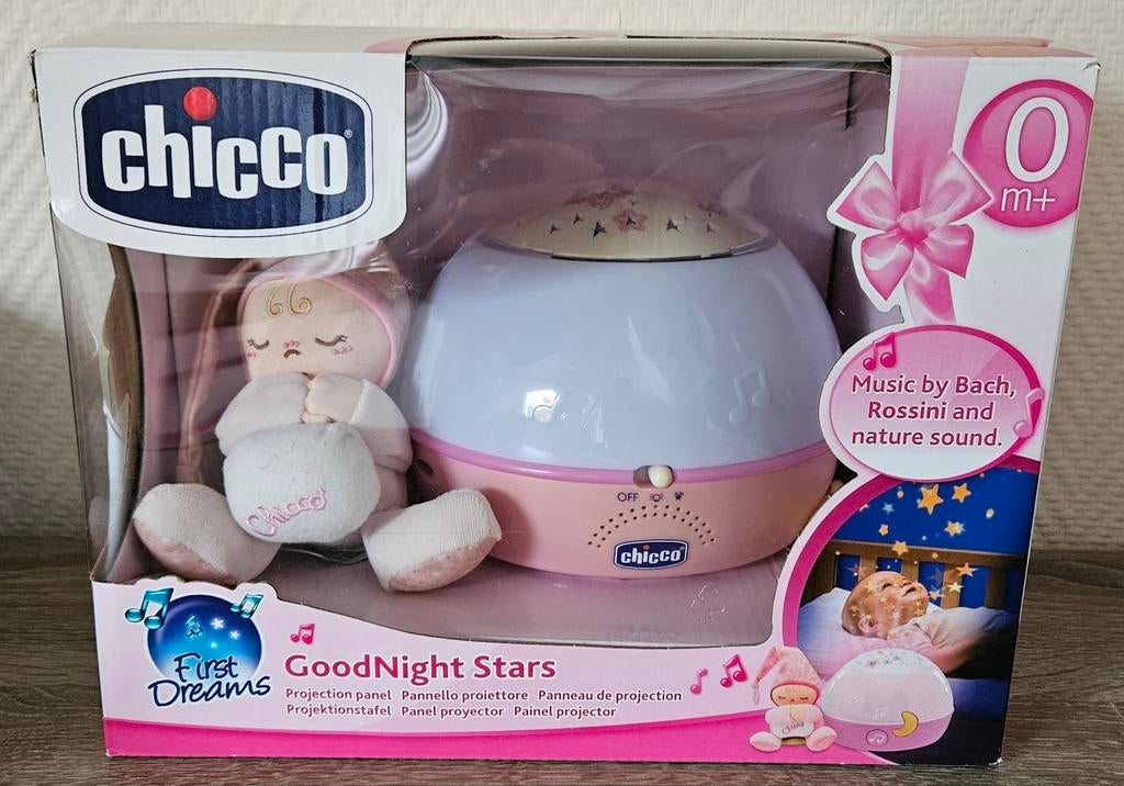 Chicco Goodnight Stars projector ( perfecte staat! ), Ophalen of Verzenden, Zo goed als nieuw