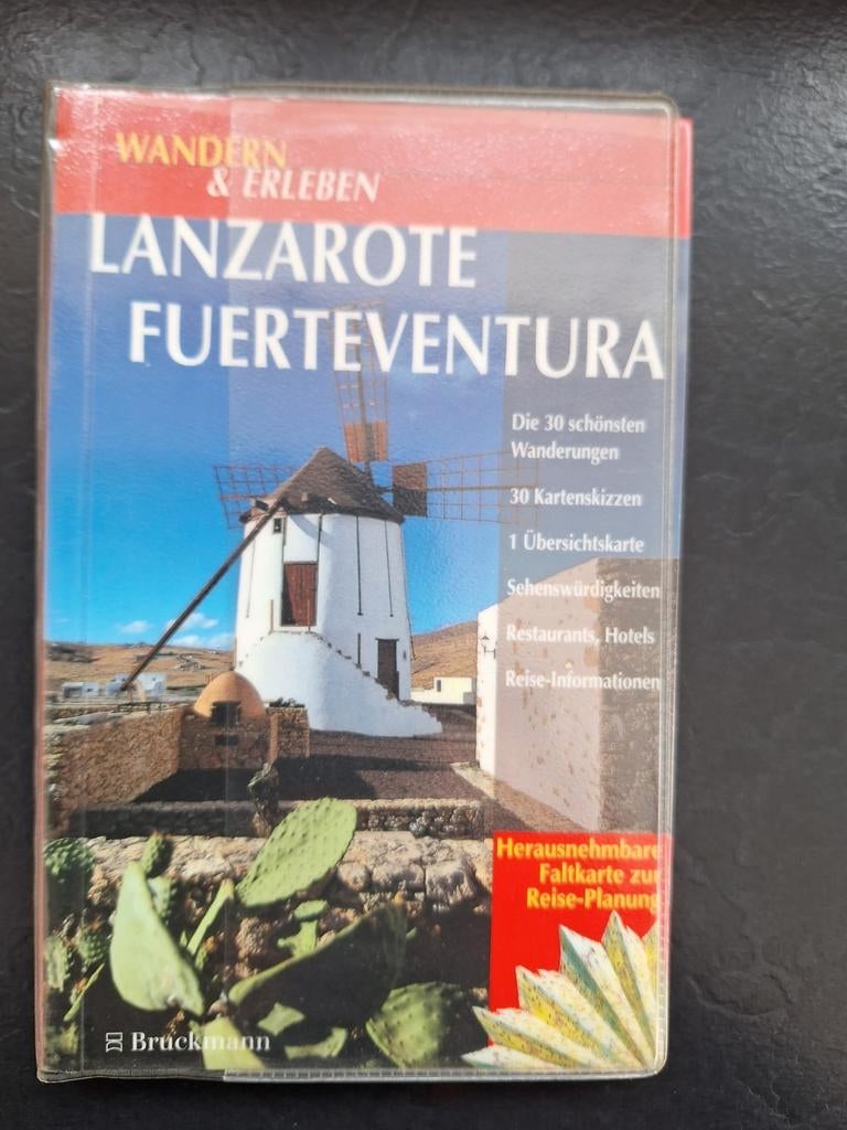 Lanzarote Fuerteventura wandelboek 1999 Duitse versie, Enlèvement ou Envoi, Utilisé
