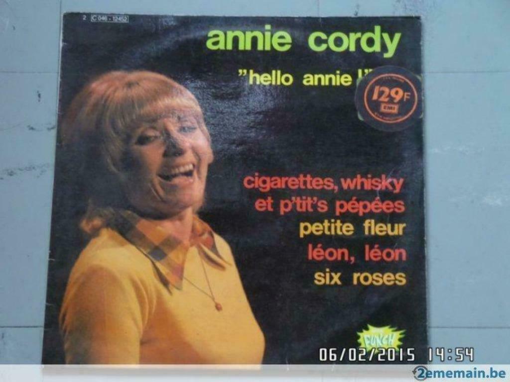 Annie Cordy - Hello Annie, CD & DVD, Vinyles | Autres Vinyles, Enlèvement ou Envoi, 12 pouces