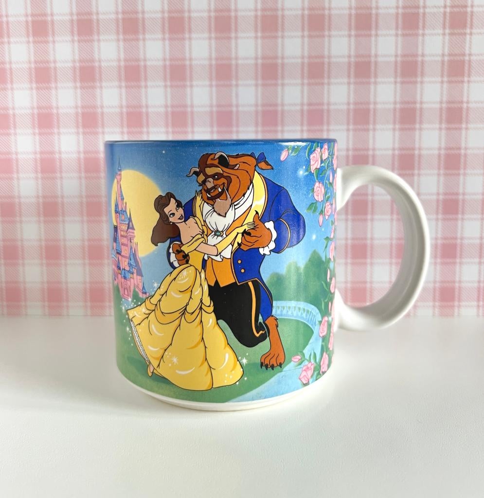 Tasse La Belle et la Bête de Walt Disney - Japan, Verzamelen, Gebruikt, Disney, Aucun, Overige figuren