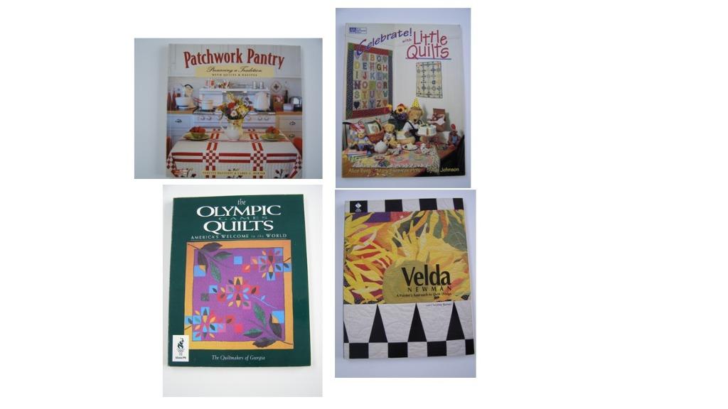 4 quiltboeken: Pantry / Approach / Celebrate / Olympic, Hobby en Vrije tijd, Naaien en Fournituren, Nieuw, Overige typen, Ophalen of Verzenden