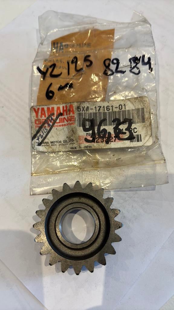 5X4-17161-01 Pignon YZ125, Ophalen of Verzenden, Nieuw