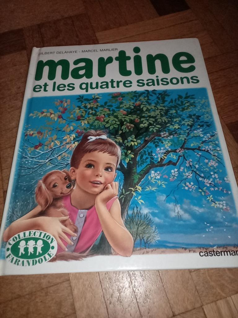 Livre Martine et les quatre saisons, Livres, Enlèvement ou Envoi