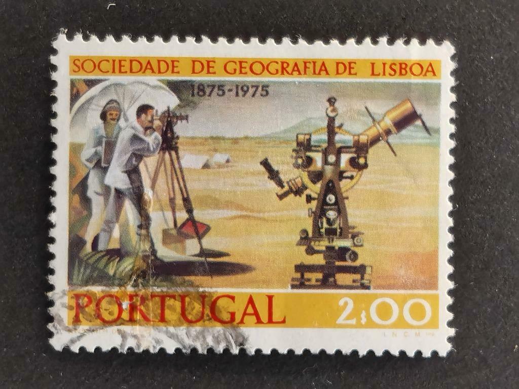 Portugal 1975 - landmeter, theodoliet, Verzenden, Portugal, Gestempeld