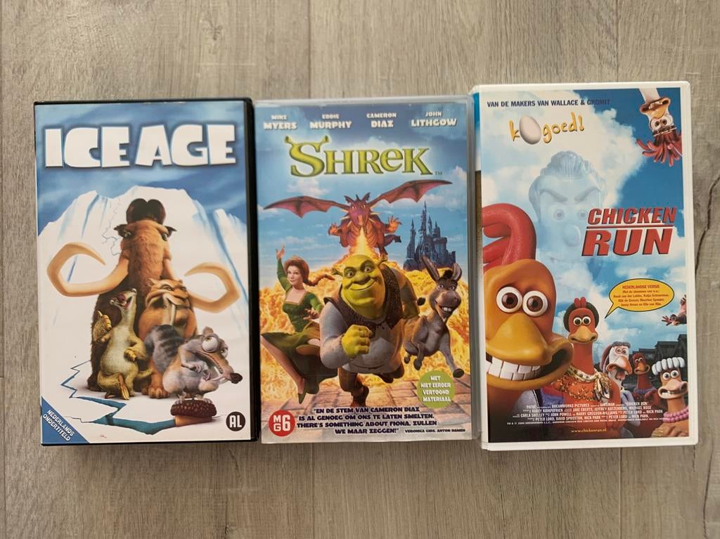 VHS kinderfilms, Ophalen of Verzenden, Gebruikt