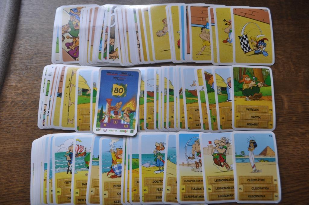 DELHAIZE/CORA COMPLETE SET  ASTERIX EN DE OLYMPISCHE SPELEN, Ophalen of Verzenden, Zo goed als nieuw, Meerdere plaatjes