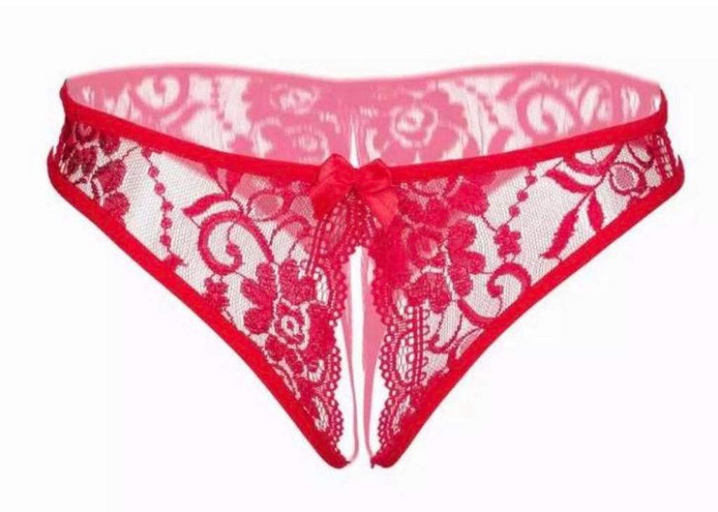 Sissy string met opening maat M-L, Kleding | Heren, Ondergoed, Verzenden, Overige kleuren, Overige typen
