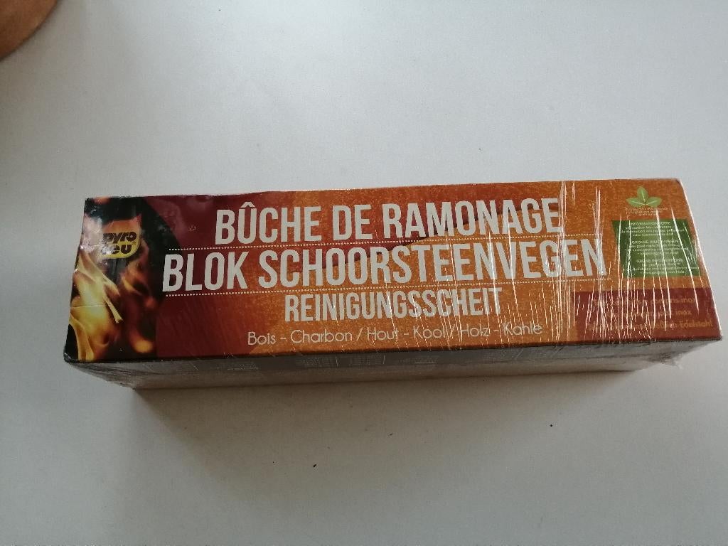Reinigingsblok voor schoorsteen, Ophalen of Verzenden, Hout