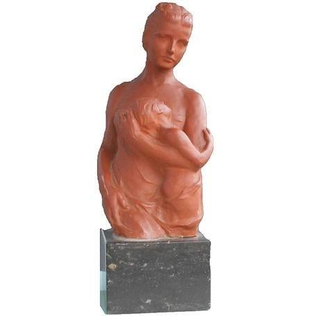 Terracotta van Lucien Van de Velde, Ophalen
